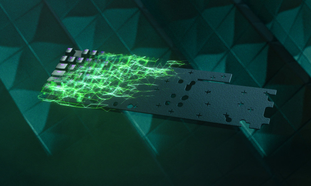 RAZER Huntsman V2 TKL Red Linear ESL Edition Pianka wygłuszająca