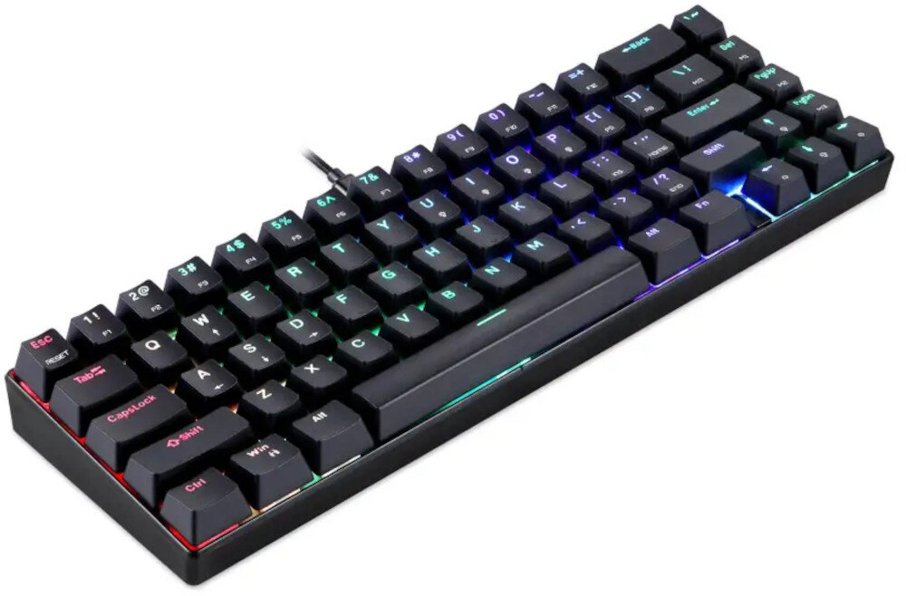 Klawiatura MOTOSPEED CK67 RGB anti-ghosting