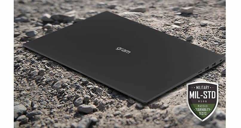Laptop LG Gram 2022 17Z90Q - wytrzymałość   