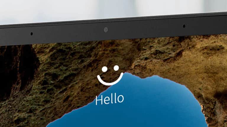 Laptop LG Gram 2022 17Z90Q - rozpoznawanie twarzy