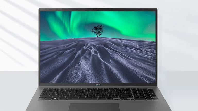 Laptop LG Gram 2022 17Z90Q - Panel antyodblaskowy