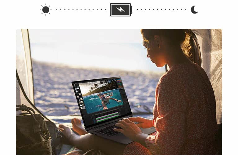 Laptop LG Gram 2022 - akumulator   