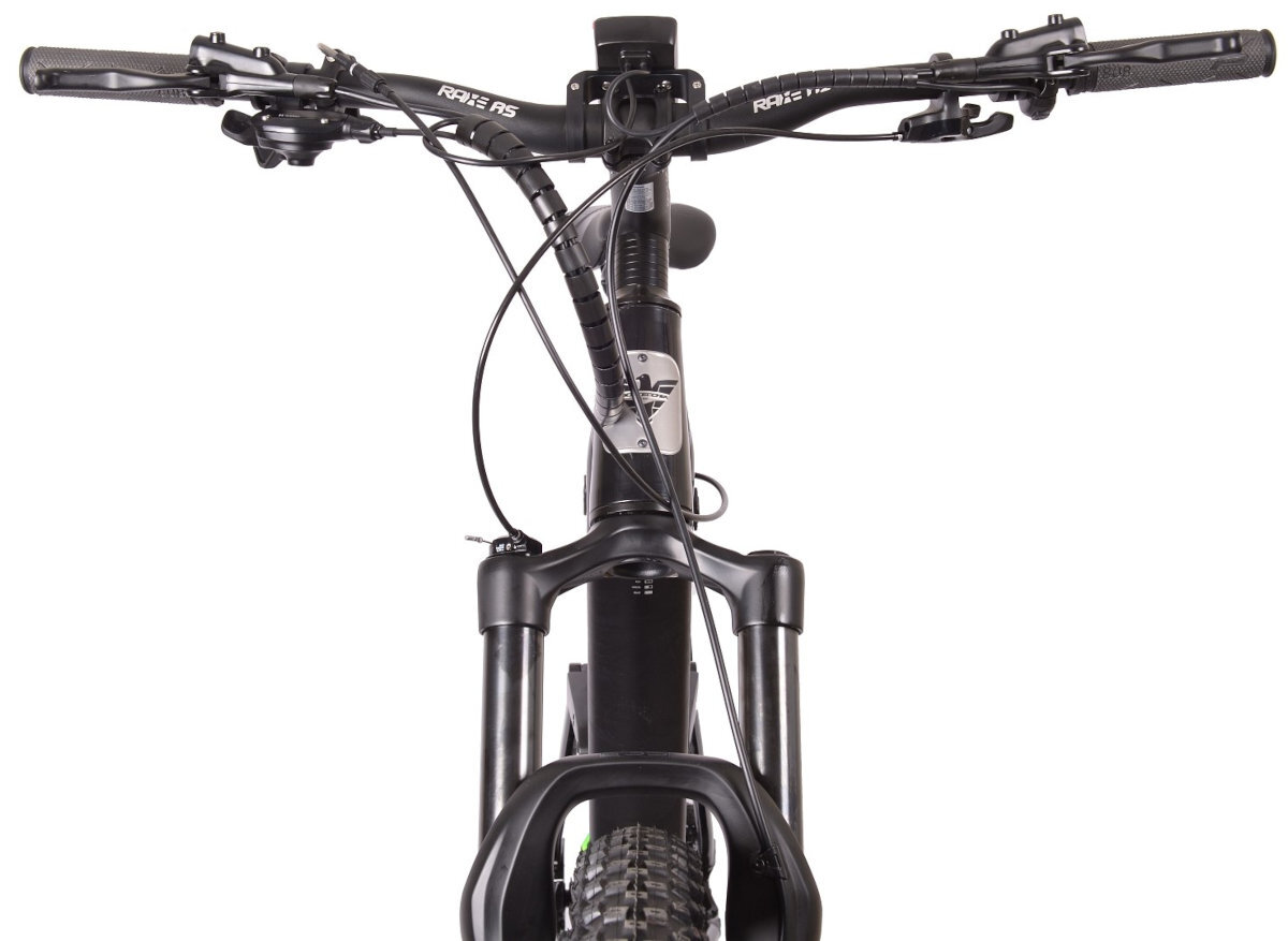 ROWER ELEKTRYCZNY MTB BOTTECCHIA EVO ELEKTRON 29-27,5 CZARNO-ZIELONY M48 19 kierownica