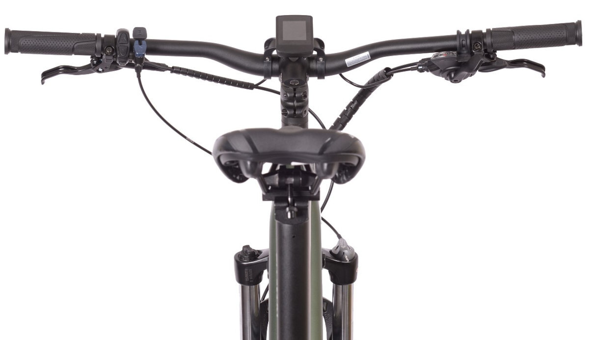 ROWER ELEKTRYCZNY MTB BOTTECCHIA EVO START 29 9S ZIELONY M48 19 kierownica