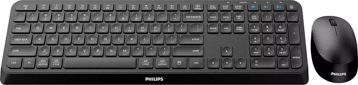 Zestaw PHILIPS SPT6407B łączność Bluetooth odbiornik podłączenie obsługa skład cechy opis