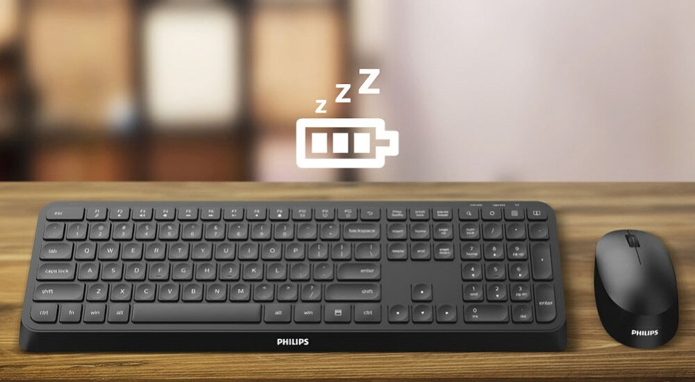 Zestaw PHILIPS SPT6407B oszczędzanie baterii tryb czuwania
