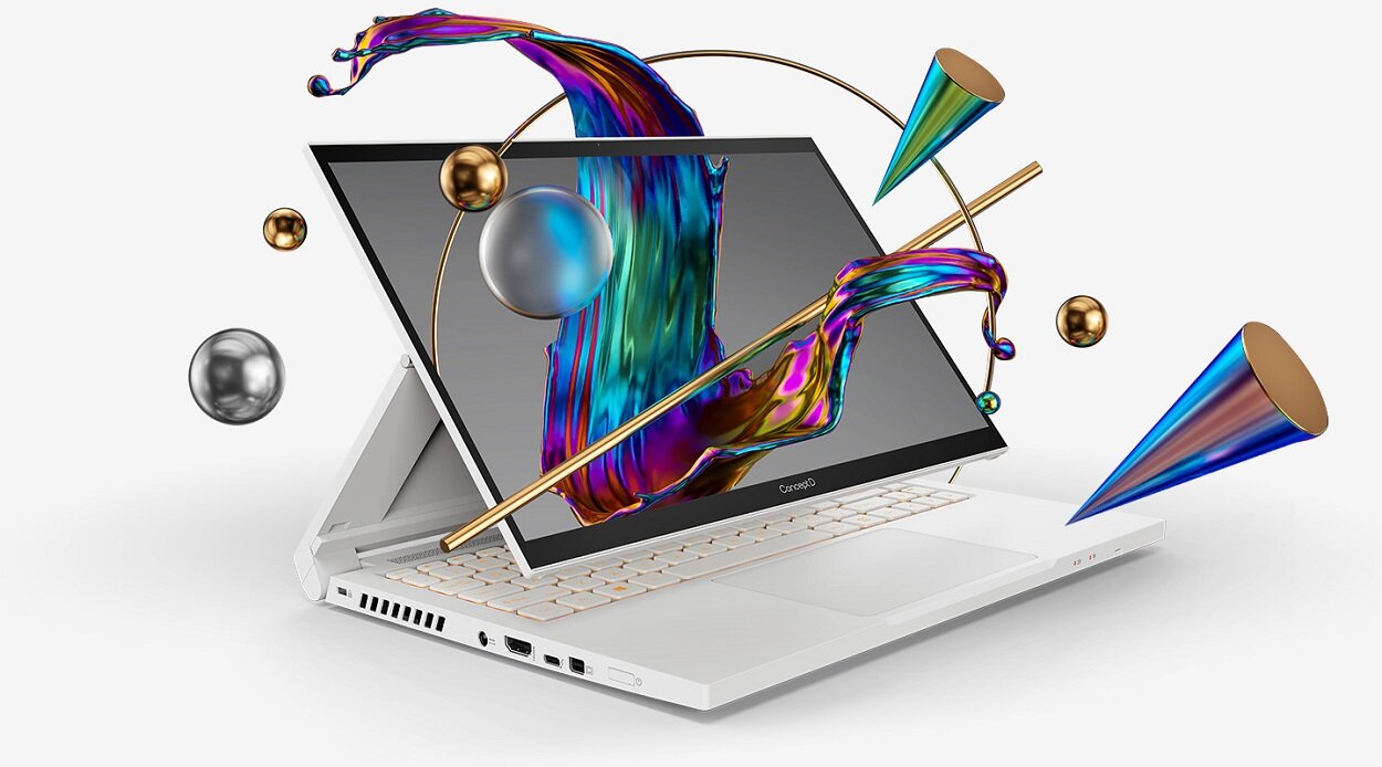 Laptop ACER ConceptD 3 Ezel obraz wysokiej jakosci