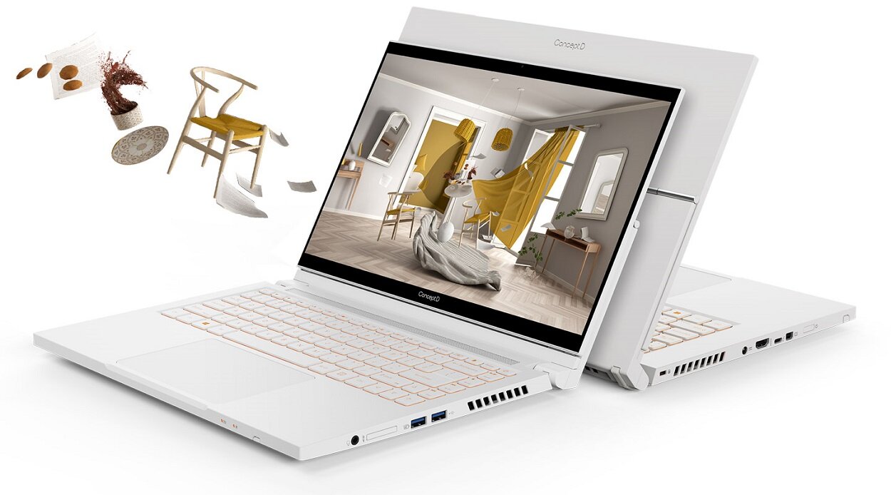 Laptop ACER ConceptD 3 Ezel wiele portow