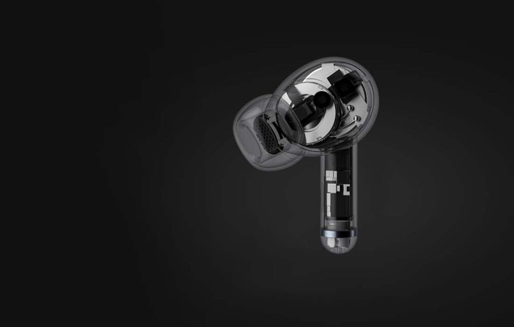 Słuchawki dokanałowe QCY HT03 TWS hałas technologia ANC mikrofony