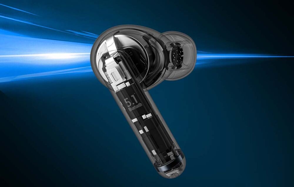 Słuchawki dokanałowe QCY HT03 TWS ROZMOWY TECHNOLOGIA ENC MIKROFONY