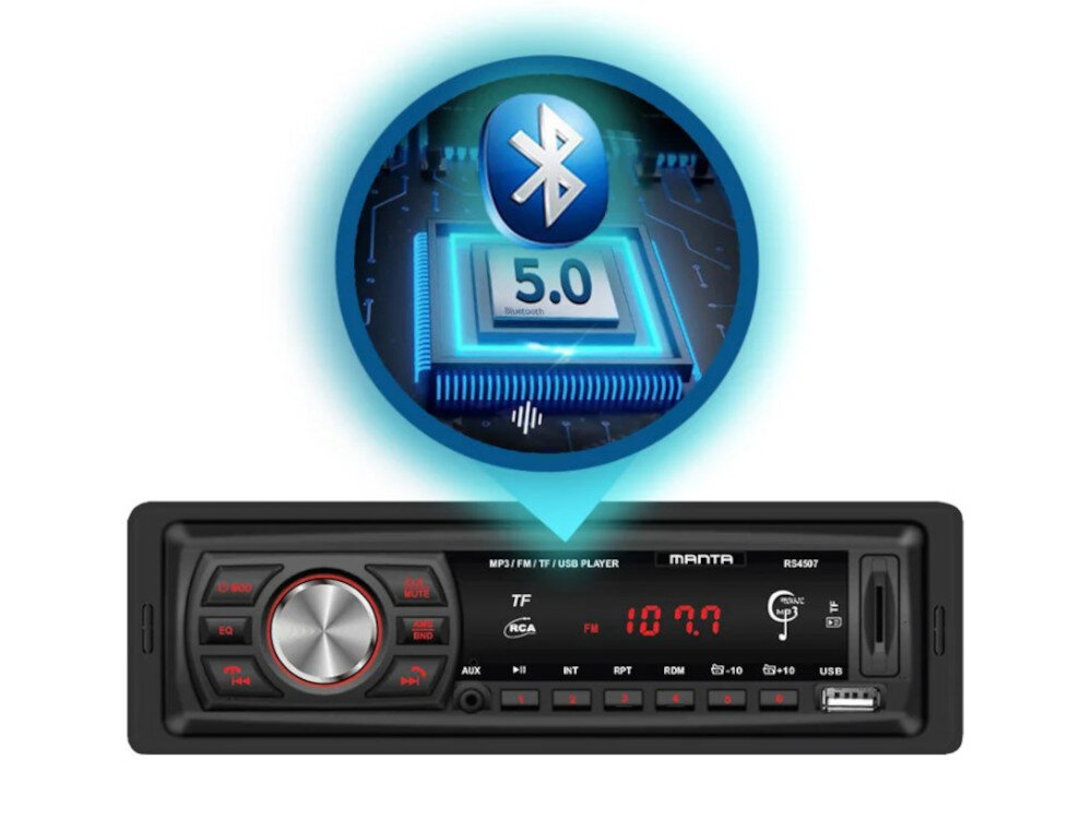 Radio samochodowe MANTA RS4507BT - bluetooth
