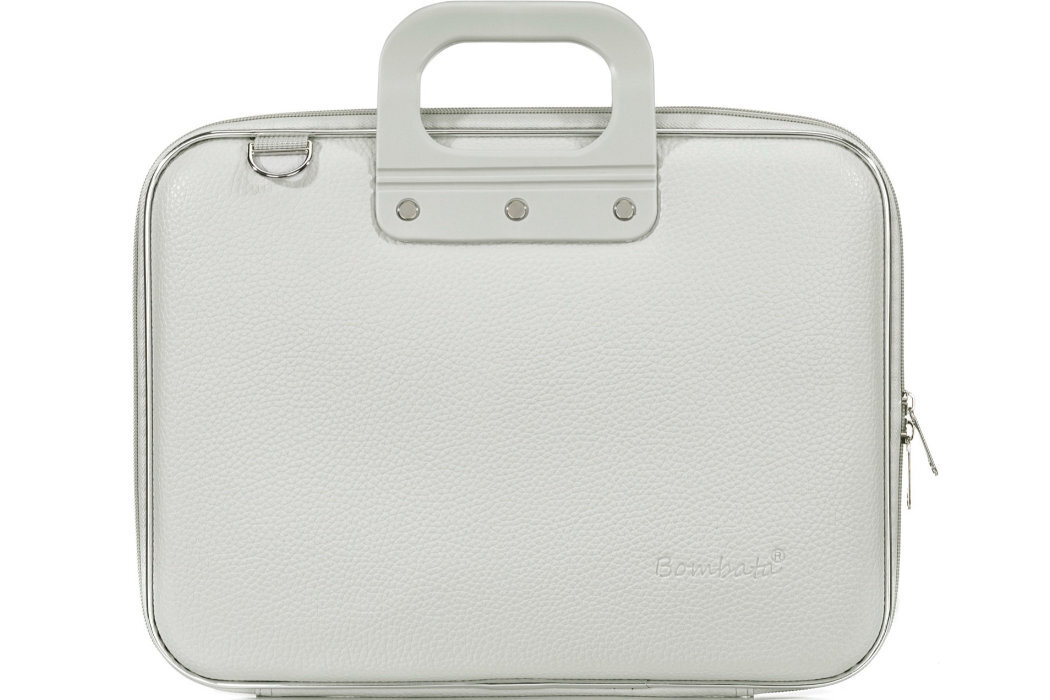 Torba na laptopa BOMBATA Medio 13 - 14 cali styl funkcjonalność przegrody pasek premium wyposażenie