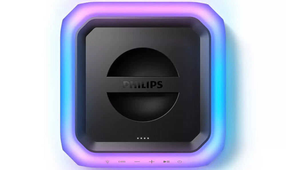Power audio PHILIPS TAX7207/10  - efekty świetlne