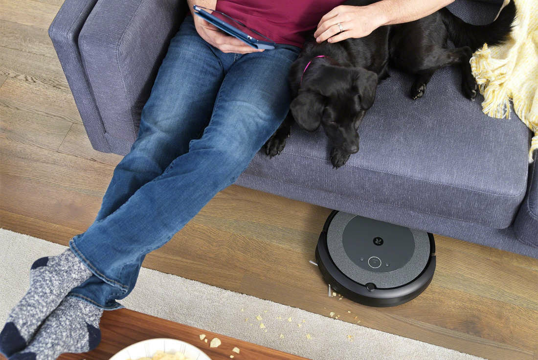 Robot sprzatajacy IROBOT Roomba I5 2 gumowe szczotki