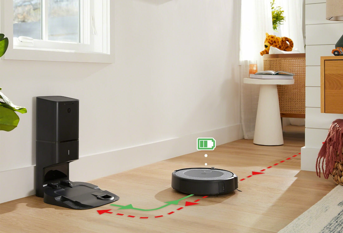 Robot sprzatajacy IROBOT Roomba I5+ inteligentna nawigacja