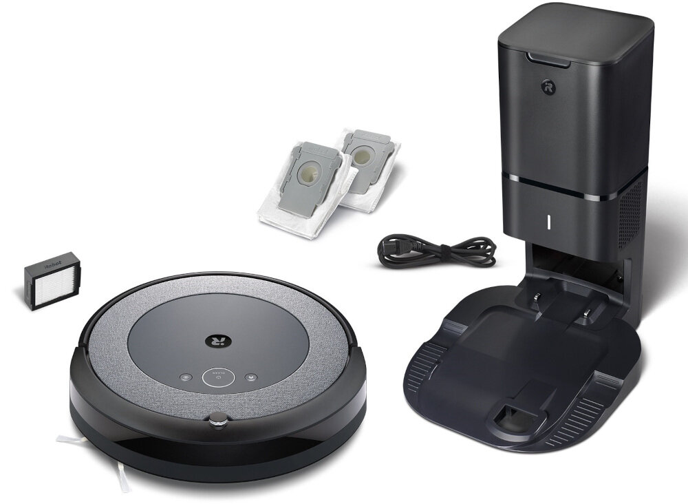 Robot sprzatajacy IROBOT Roomba I5+ zestaw akcesoria komplet wyposazenie