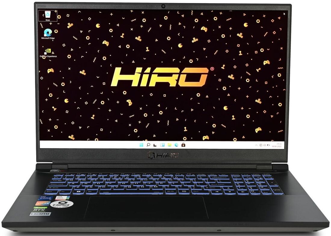 Laptop HIRO X770T - Laptop Gamingowy