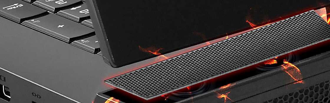 Laptop HIRO X570T - wysokiej jakości dźwięk