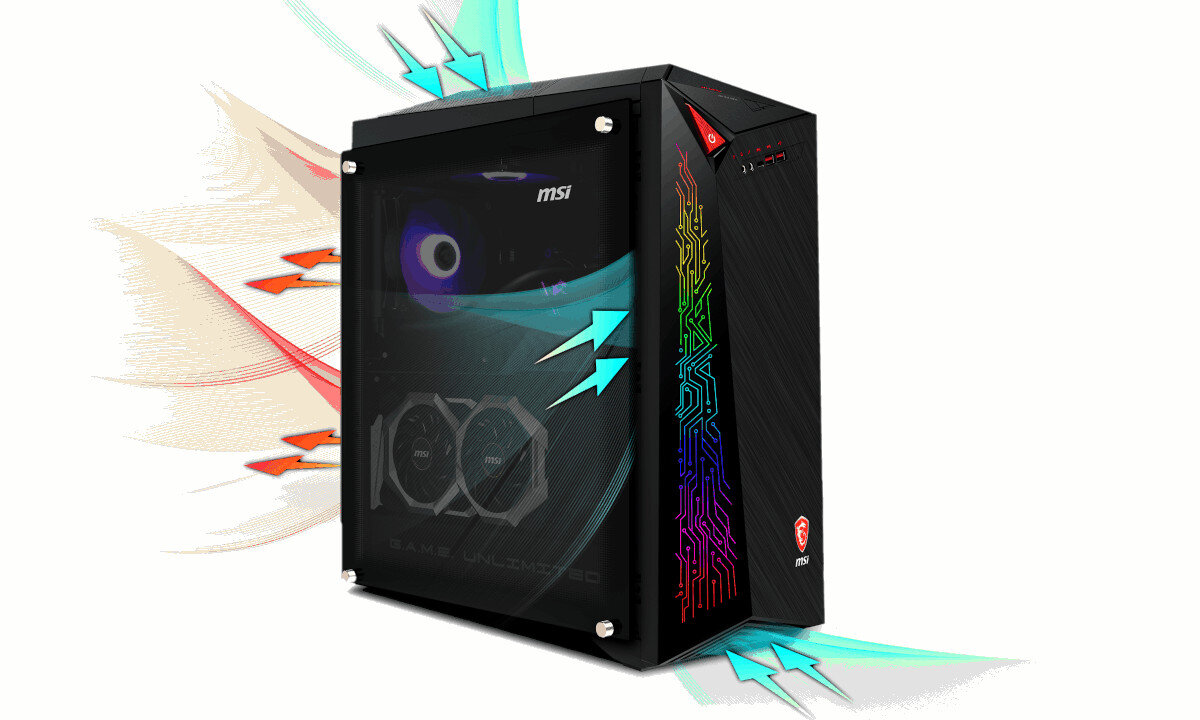 Komputer MSI MAG Infinite 11TG-1473PL efektywny system chlodzenia