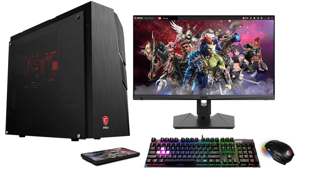 Komputer MSI Mag Codex 5  - Karta graficzna Nvidia RTX 2080Ti zintegrowana karta dźwiękowa 