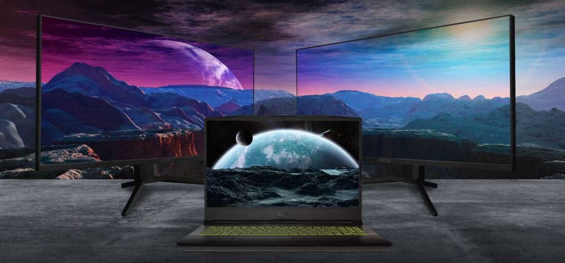 Laptop MSI Alpha - HDMI