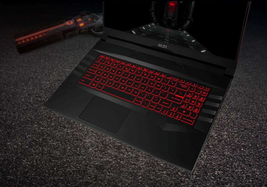 Laptop MSI Alpha - Podświetlenie RGB 