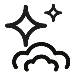 Ikona czyszczenia parowego