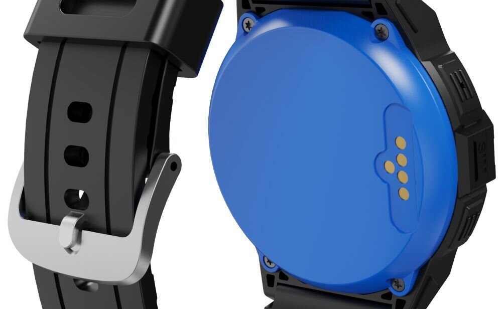 Smartwatch GARETT Kids Cloud 4G ekran bateria czujniki zdrowie sport pasek ładowanie pojemność rozdzielczość łączność sterowanie krew puls rozmowy smartfon aplikacja