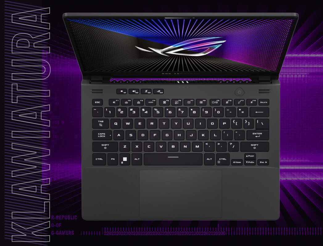 Laptop ASUS ROG Zephyrus G14 GA402R - Overstroke