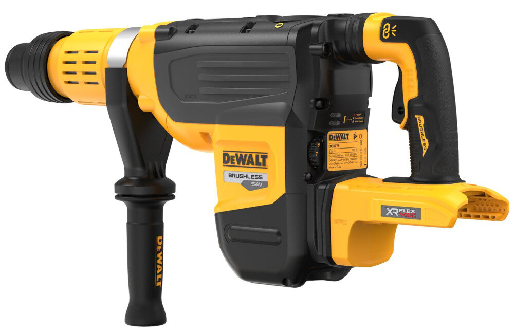 Młotowiertarka DEWALT  DCH775X2 funkcja zatrzymania obrotów elektroniczna kontrola prędkości i energii udaru