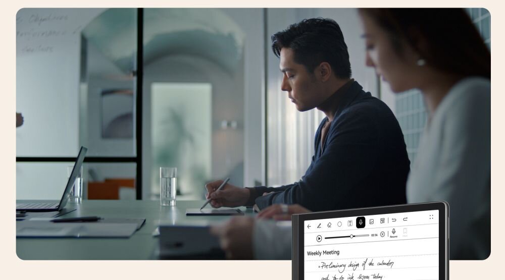 Czytnik E-Booków HUAWEI MatePad Paper ekran bateria aparat procesor ram pamięć pojemność rozdzielczość zdjęcia filmy opis dane cechy blokady system łączność wifi bluetooth obudowa szkło odporność porty muzyka transfer sieć przekątna matryca waga czujniki