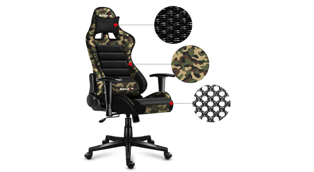 Fotel HUZARO Force 6.0 skóra ekologiczna wykonanie