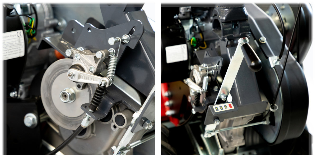 Rozdrabniacz do gałęzi RATO MG700 spalinowy zeliwna tuleja