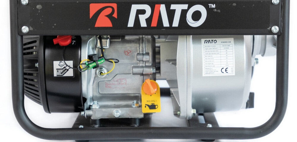 Pompa do wody RATO RT80ZB26-3.6Q spalinowa 4