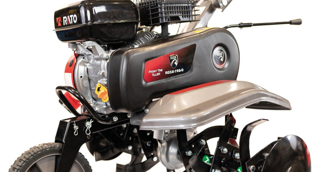 RATO RG3.6-75 glebogryzarka urządzenie kompaktowe teren kierunek praca stalowa obudowa trwałość