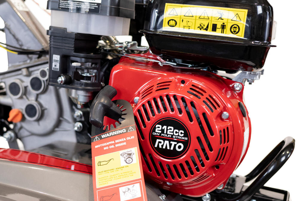 RATO RG3.6-75 waga obsługa noże gleba grunt zasiewy uchwyty