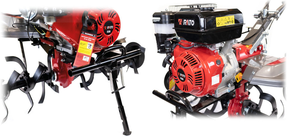 Glebogryzarka spalinowa RATO RG6.5-130III silnik spalinowy
