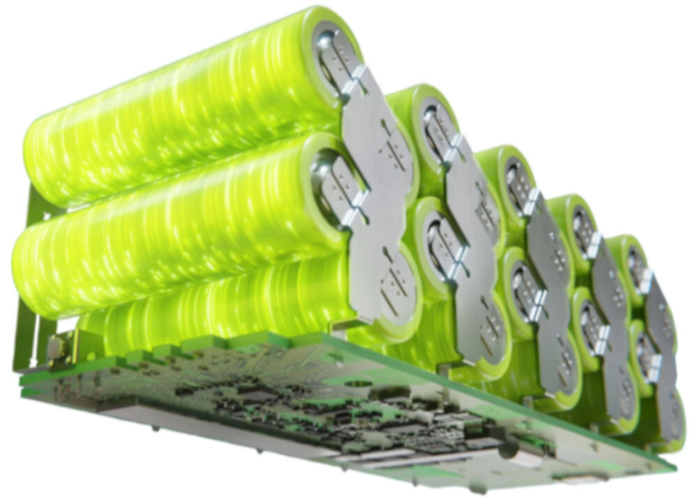 Akumulator RYOBI RY36B40B 4.0Ah 36V , pojemność, akumulator, 4 Ah, zadania, wizualizacja baterii akumulatora na białym tle