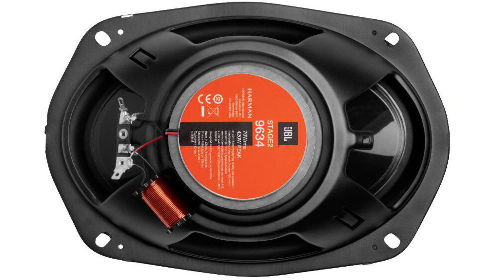 Głośniki samochodowe JBL Stage 2 9634  - rozmiar