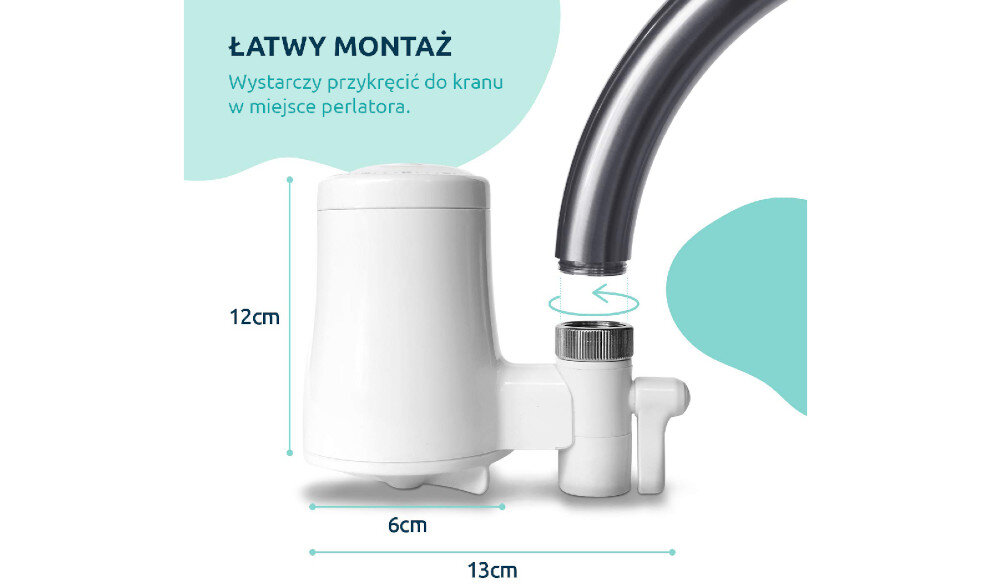 Filtr do wody TAPP WATER Ecopro T2-N101 montaż