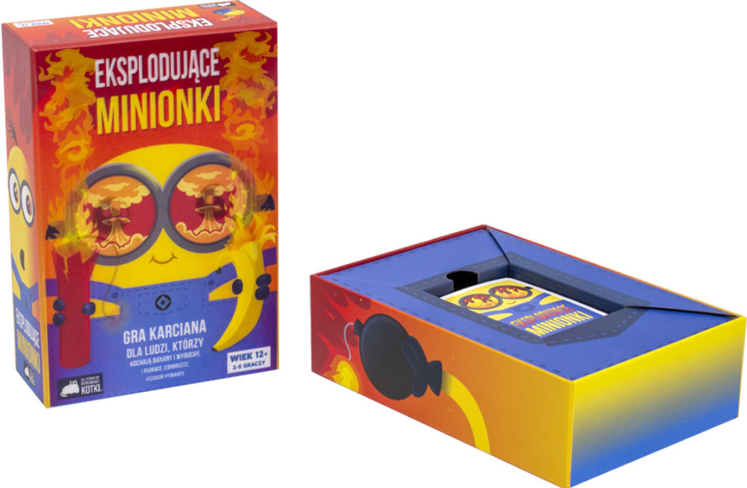 Gra karciana REBEL Eksplodujące Minionki Wygodne opakowanie
