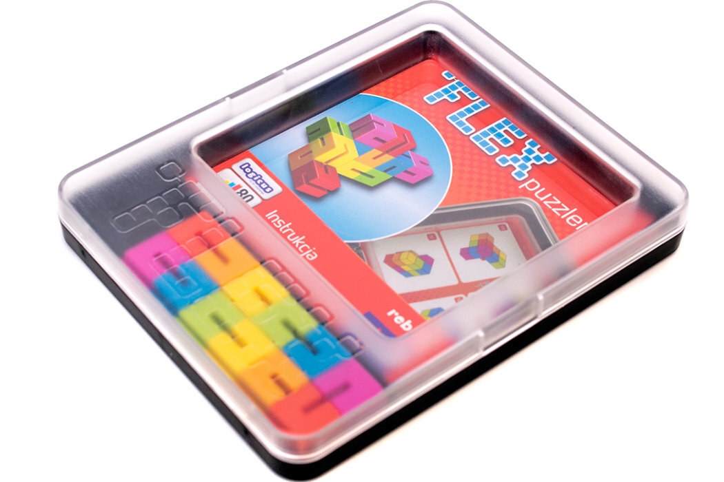 Gra logiczna REBEL Flex Puzzler 2006727 zabawa rozwój przesyrzeń mechanizm wyzwania umysł wyobraźnia