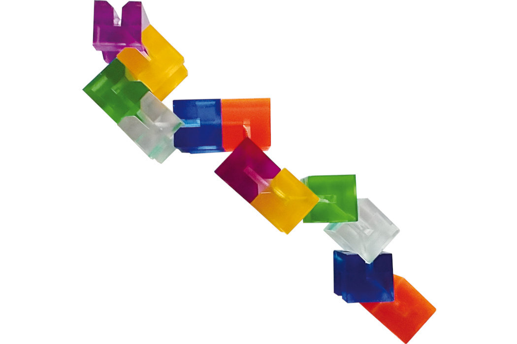 Gra logiczna REBEL Flex Puzzler Crystal 2006728 zabawa rozwój przesyrzeń mechanizm wyzwania umysł wyobraźnia