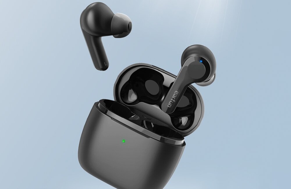 Słuchawki dokanałowe EARFUN Air dźwięki przetworniki bluetooth połaczenia akumulatory bezprzewodowe bluetooth wygoda użytkowanie