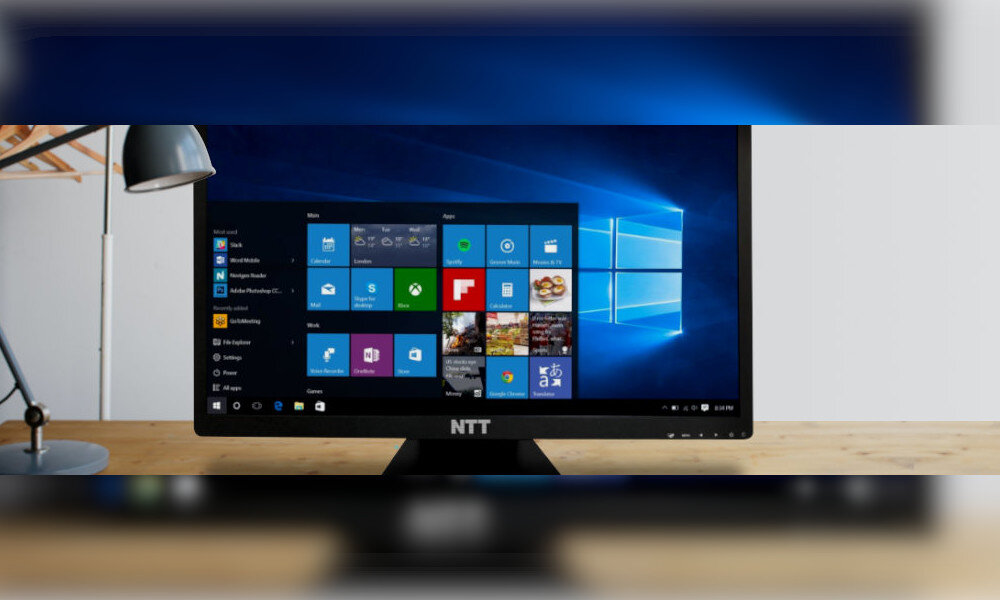 Komputer NTT Basic ZKA-WA900-W10HM uniwersalny rozmiar ekranu