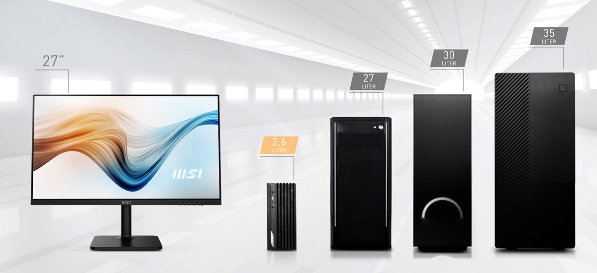 Komputer MSI Pro DP20ZA Mały, a zarazem potężny