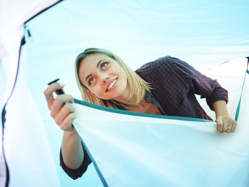 Namiot BESTWAY Pavillo Family Ground 6 68094 odporność szwy 2 sypialnie markiza 6 osób