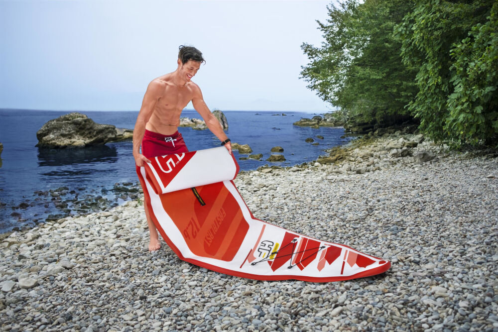 Deska SUP BESTWAY Fastblast Tech 320 x 79 x 12 cm wiosło pompka zawór ucwhyt