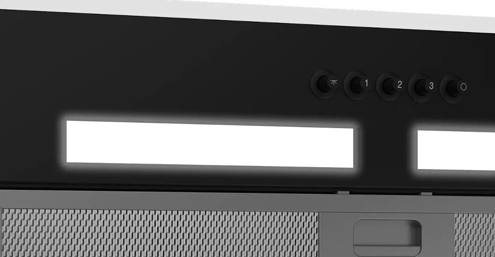 OKAP BEKO HNU61425B sterowanie przyciski mechaniczne szybko łatwo