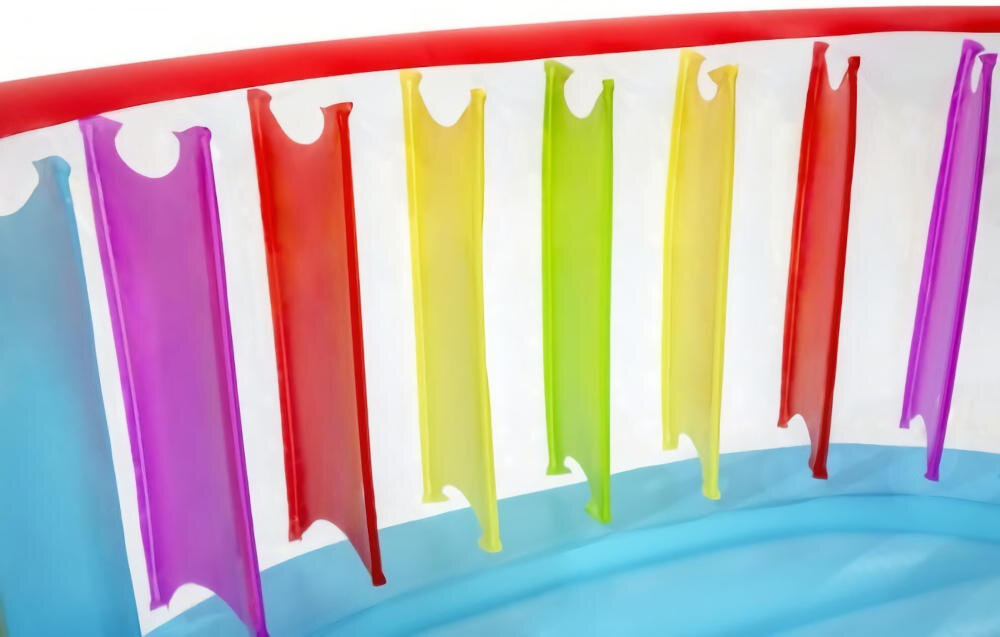 FISHER PRICE dmuchany zamek dzieci pomieszczenie zamknięte świeże powietrze urodziny zabawa
